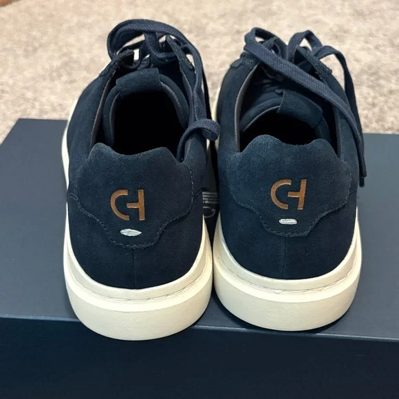 Cole Haan Dark Blue Sneakers with White Accents - Picture 2 of 8